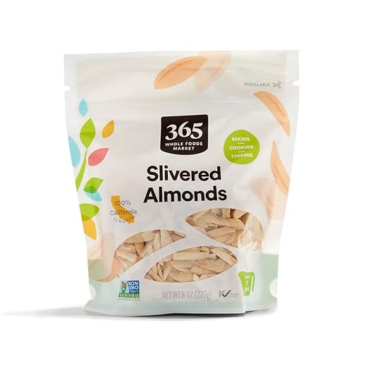365 by Whole Foods Market, Blanched And Slivered Almonds, 8 Ounce