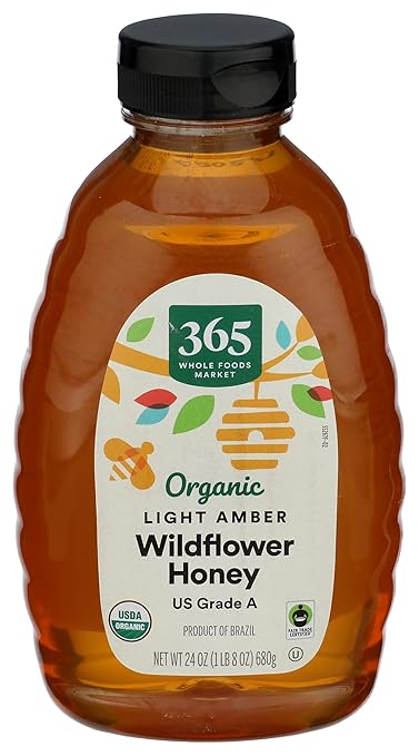 365 by Whole Foods Market, Organic Mountain Forest Light Amber Honey, 24 OZ
